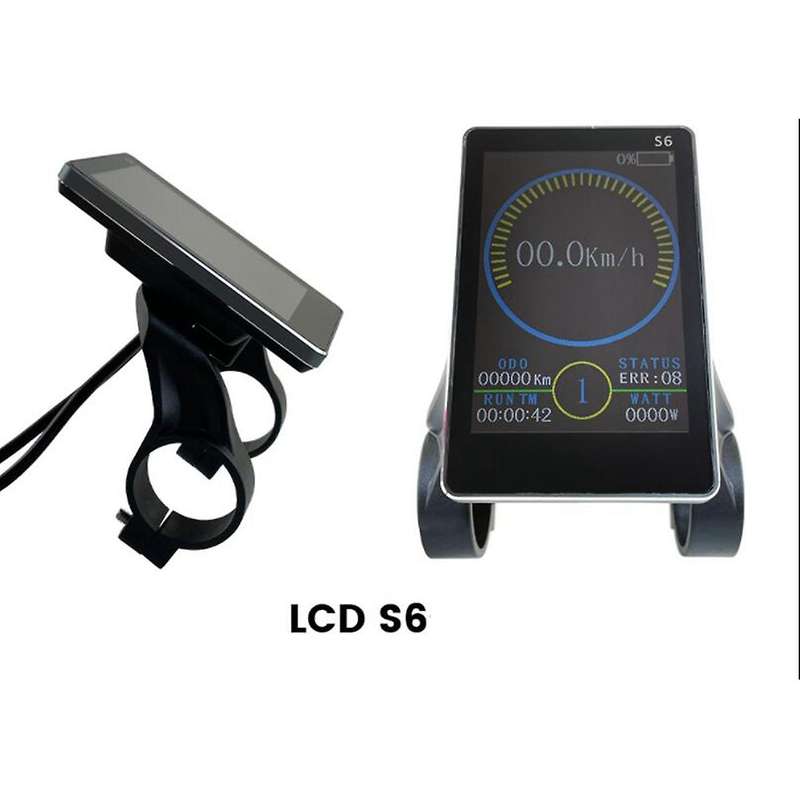 Ebike Controller 36V48V 250W with LCD S6 Display SMPlug 15A Electric Bicycle Motor Part