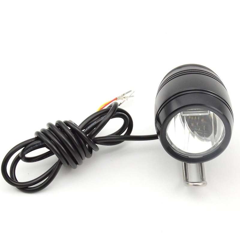 Ebike E-Bike 12V 24V 36V 48V 60V Electric Bicycle Light with Horn Waterproof Headlight Horn Set Fron