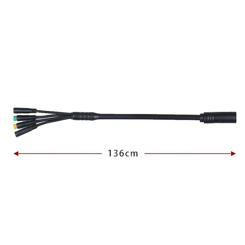Ebike Motor Cable 1T4 for Middle Motor BBS01 BBS02 with Display Brake Lever and Throttle Connector