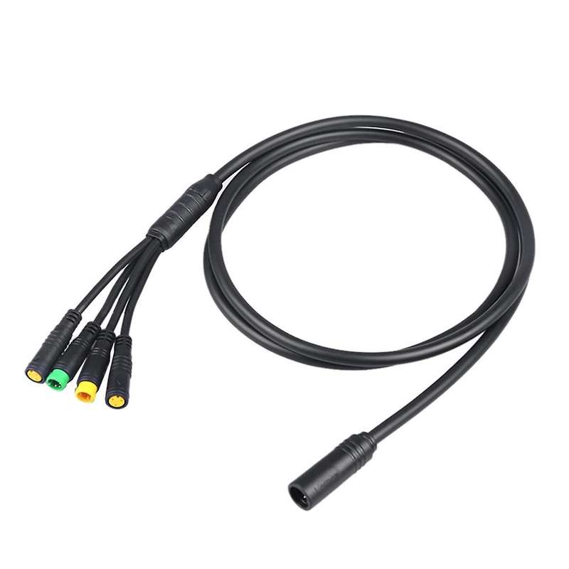 Ebike Motor Cable 1T4 for Middle Motor BBS01 BBS02 with Display Brake Lever and Throttle Connector