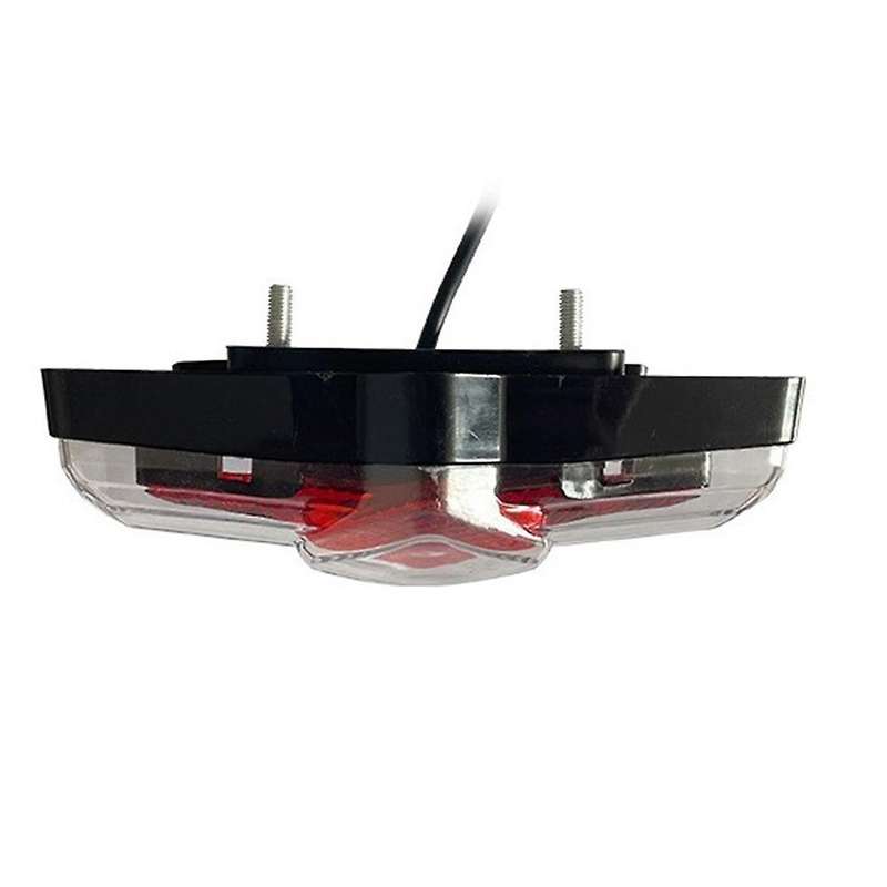Ebike Rear Led Tail Light 36v-60v Safety Warning Lamp for Electric Bicycle Waterproof Accessories T