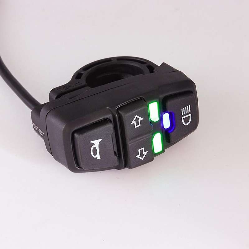 Ebike Light Switch+horn and Turning Light Switch Electric Bicycle Intelligent Mountain Bike Diy Acc