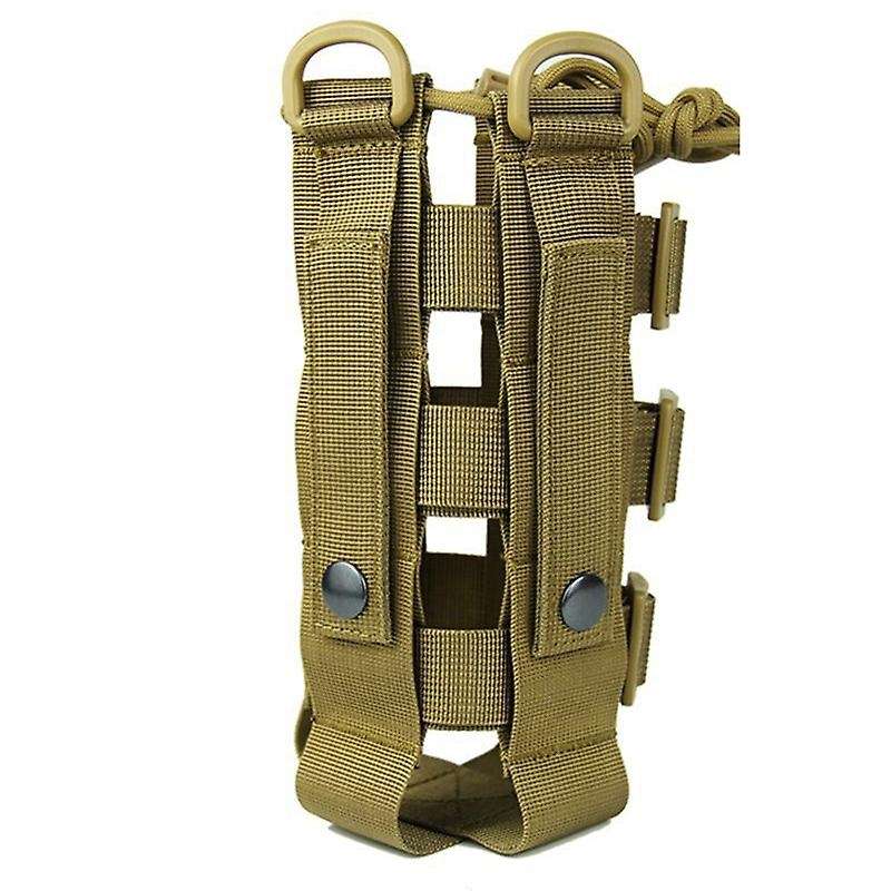 Eco-Friendly Camouflage Print Durable Drawstring Outdoor Bottle Pouch Kettle Pocket Cloth Camping