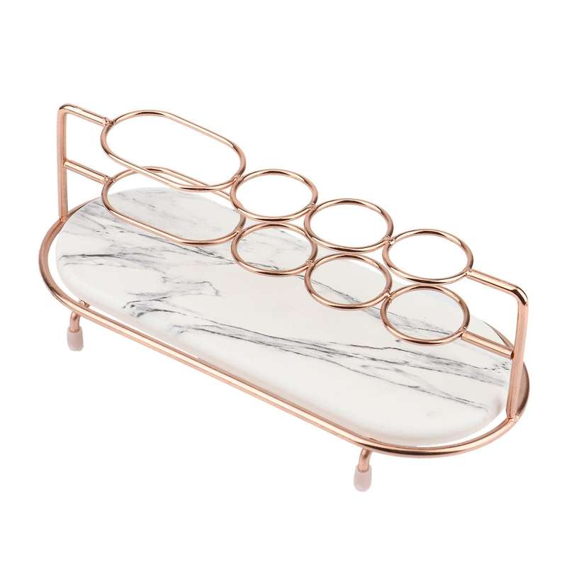 Eectric Toothbrush Holder Light Luxury Bathroom Shelf Washing Table Diatom Mud Absorbent Pad Storage