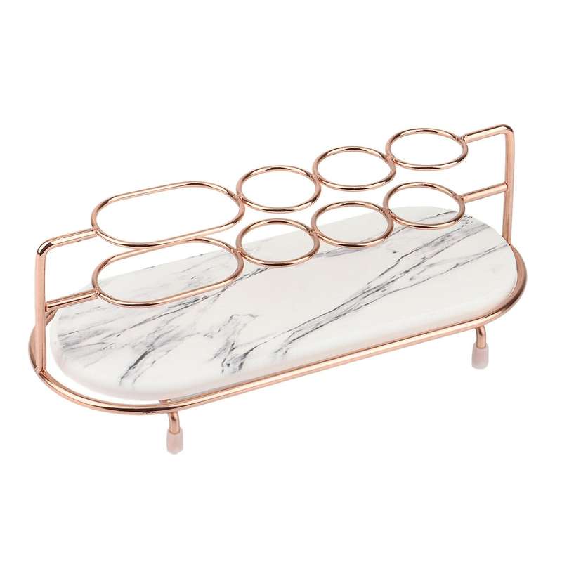 Eectric Toothbrush Holder Light Luxury Bathroom Shelf Washing Table Diatom Mud Absorbent Pad Storage