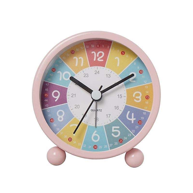 Educational Wall Clock Learning Time, Silent Non-ticking Decorative Clock for Classrooms Or Bedroom