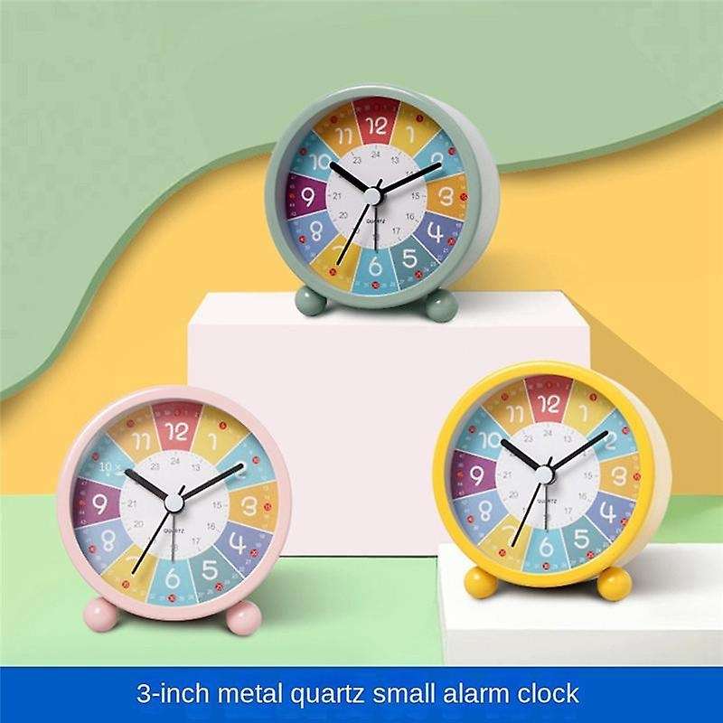 Educational Wall Clock Learning Time, Silent Non-ticking Decorative Clock for Classrooms Or Bedroom