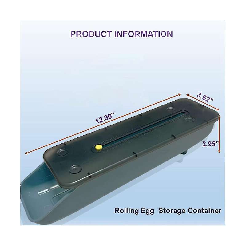 Egg Box for Refrigerator Automatic Rolling with Date Reminder, Egg Holder Storage Box Drawer, Stora