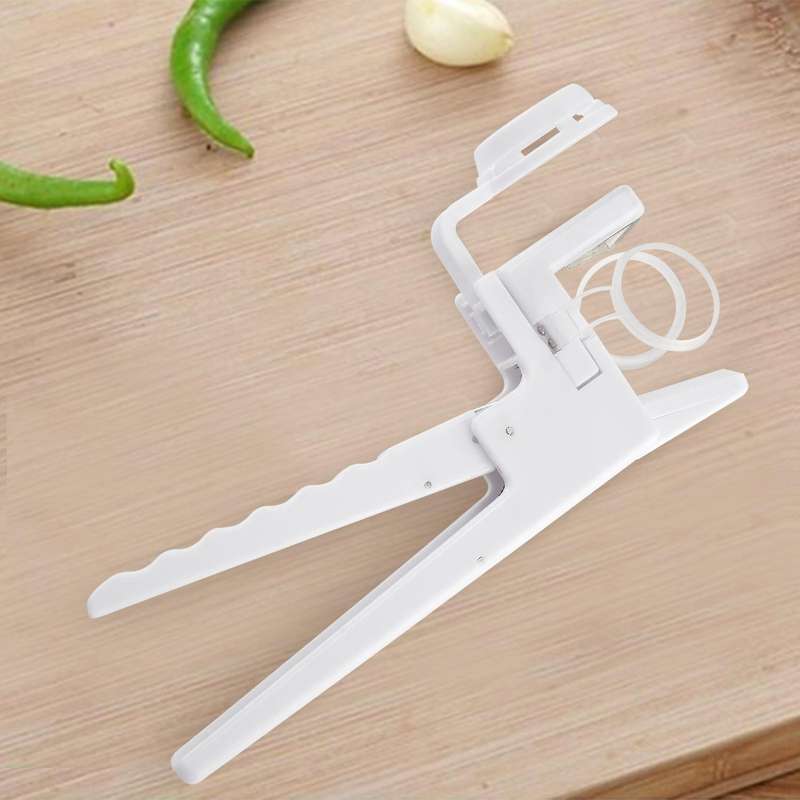 Egg Cracker Separator Handheld Egg Opener Breaker Kitchen Gadget Tool Egg Whites Yolk Quick Separat
