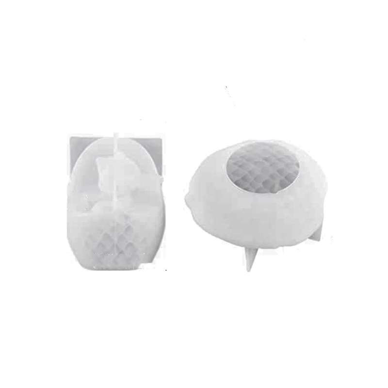 Egg Mold, 2 Styles Of Resin Animal Molds with Finely Carved Dragon Scale Design, 3d Dinosaur Silic