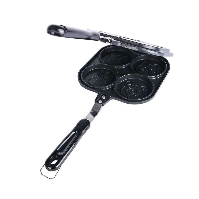 Egg Frying Pan Double-sided Pancake Shape Griddle Pan Pancake Pan Non-stick Animal Pancake Maker Min