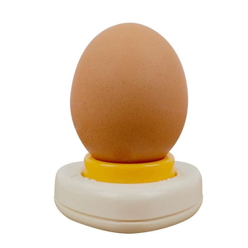 Egg Piercer Device with Safety Lock Design for Perfect Easy-To-Peel Hard Egg Egg Piercer