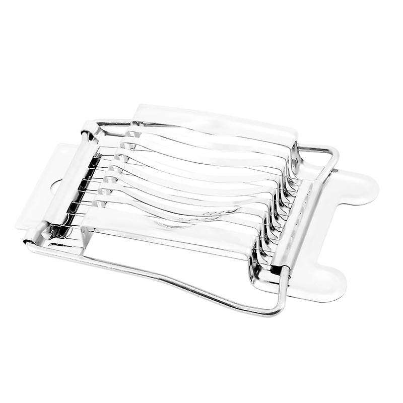 Egg Slicers Stainless Steel Wire Egg Cutter for Egg Mushroom Tomato Strawberry Fruit Garnish Slicer