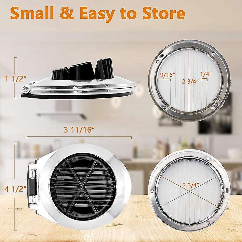 Egg Slicer, Egg Slicer for Hard Boiled Eggs Suitable for Egg Strawberry Soft Fruits Slicer Sandwich