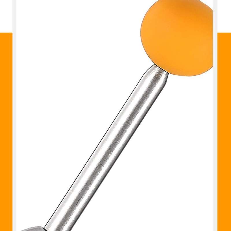 Egg Topper Set Soft Hard Boiled Eggs Separator Tool 2 Egg Cups,2 Metal Spoons&1 Soft Boiled Egg Cut