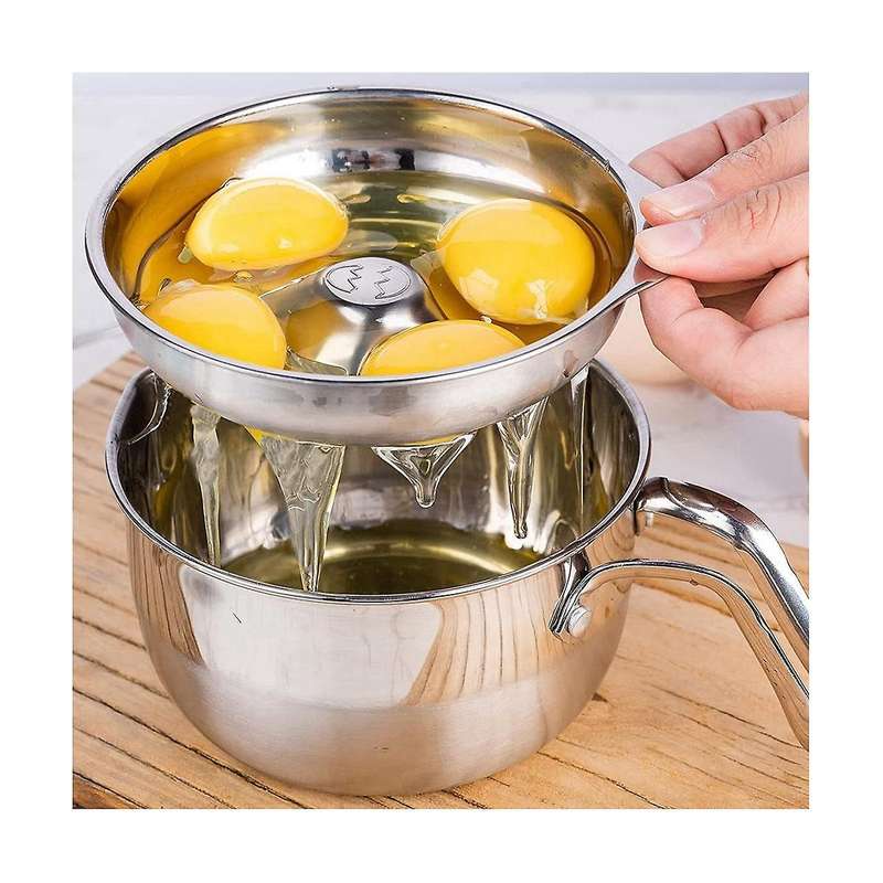 Egg Separators Egg Yolk Separato Stainless Steel Egg Separator Can Separate Multiple Eggs,for Kitch
