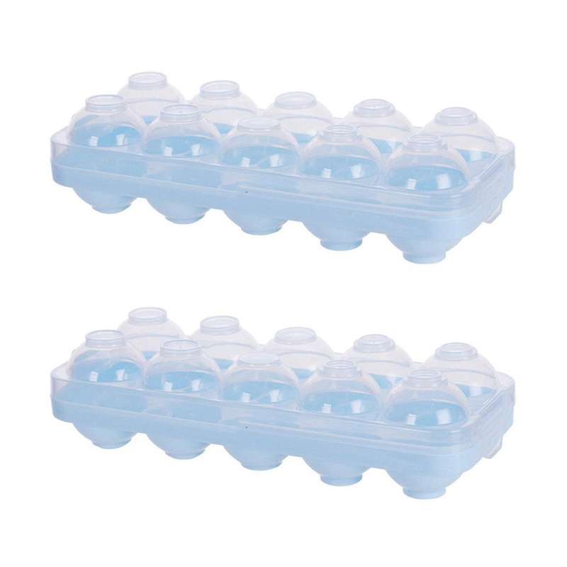Egg Storage Box Refrigerator Crisper Egg Protection Box Portable Egg Carriage Container for Camping