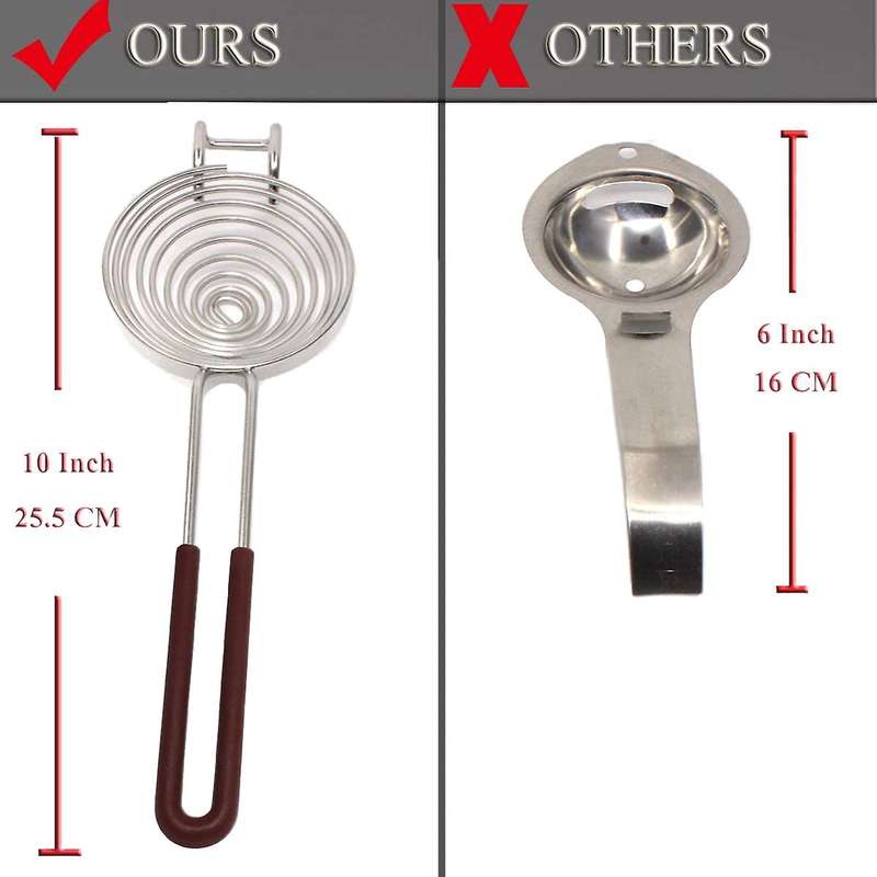 Egg Separator,yolk White Separator Tool,egg Yolk Separator Kitchen Tool White Yolk Filter Eggs Siev