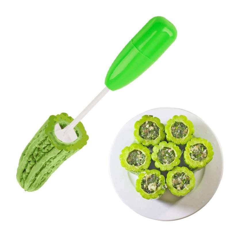 Eggplant Corer Tomato Seeds Remover Pitter Fruit Core Seed Remover Vegetable Spiral Seed Kitchen Ga