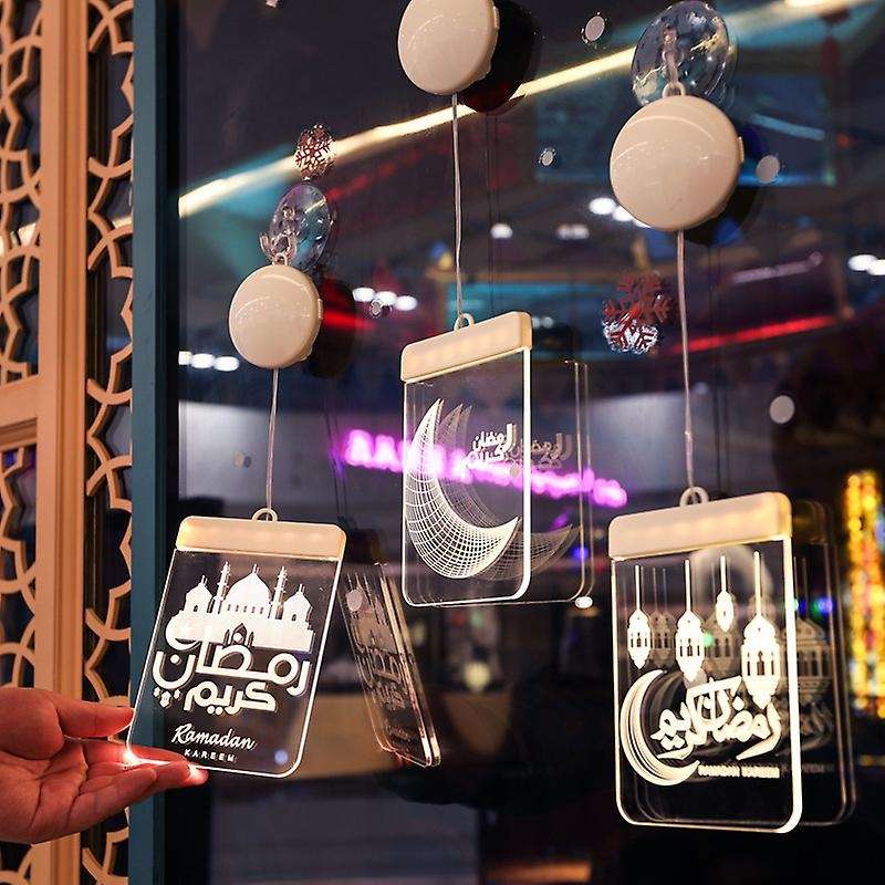 EID and Ramadan Decor EID Night Light Ramadan Decorations for Home Islamic Muslim Party Decor A