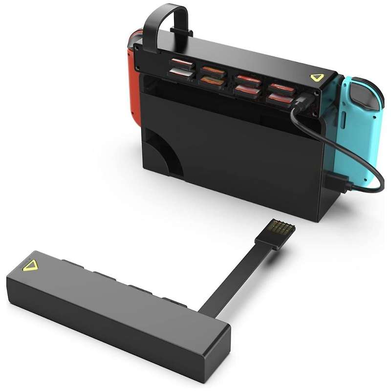 Eight in One Docking Station for Switch Console - Multifunction Cassette Port Replica