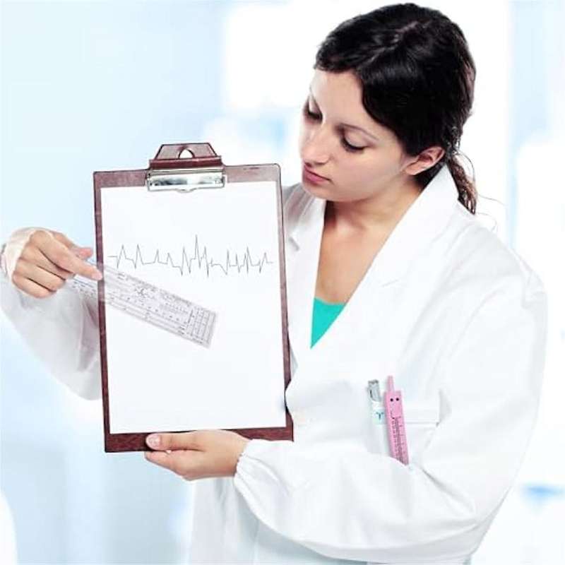 EKG Calipers and EKG Ruler Set ECG Calipers Drafting Electrocardiogram Divider ECG Calipers Measuri