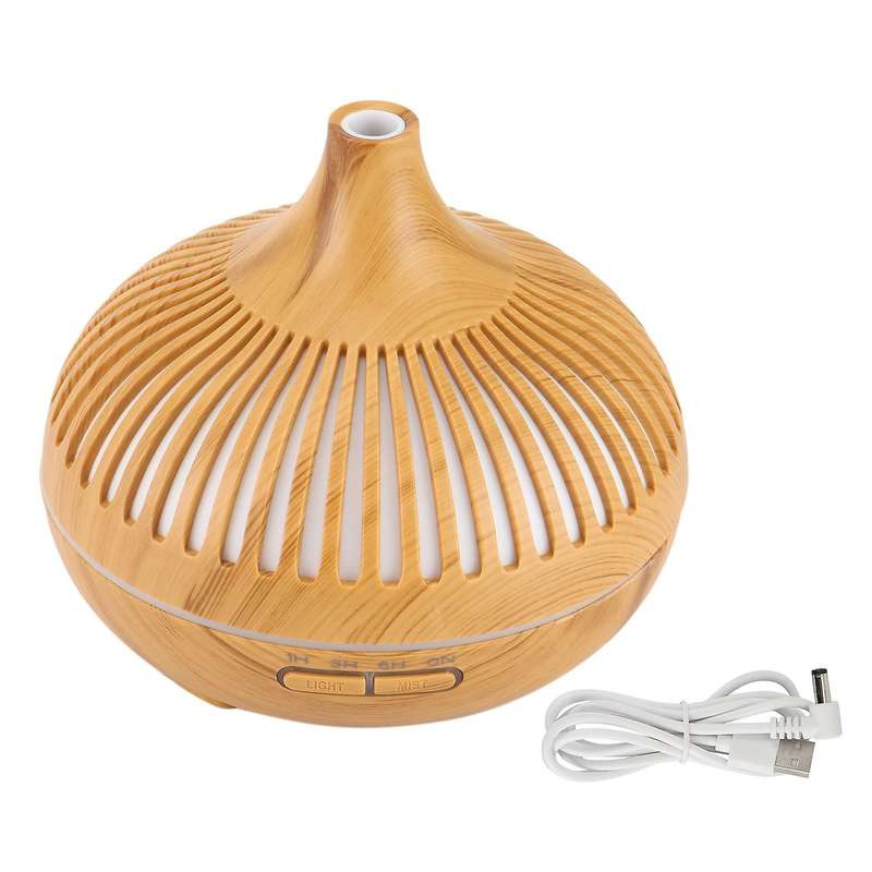 Electric Air Humidifier Aroma Essential Oil Diffusers Aromatherapy Mist Maker LED Lights for Home Of