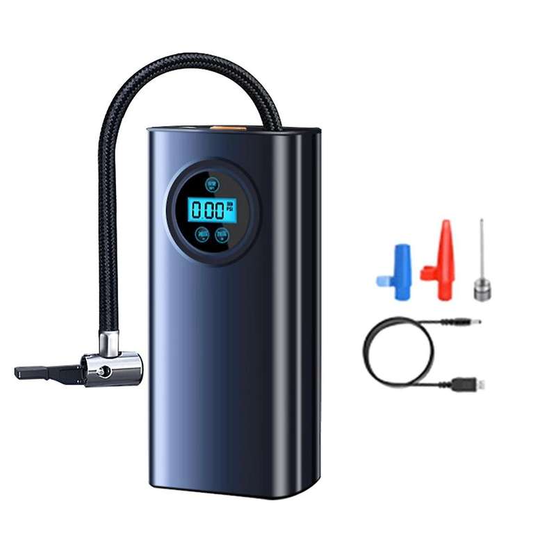 Electric Air Compressor Quick Inflating 12V Handheld Air Pump High Precision Motorcycle Tyre Inflato