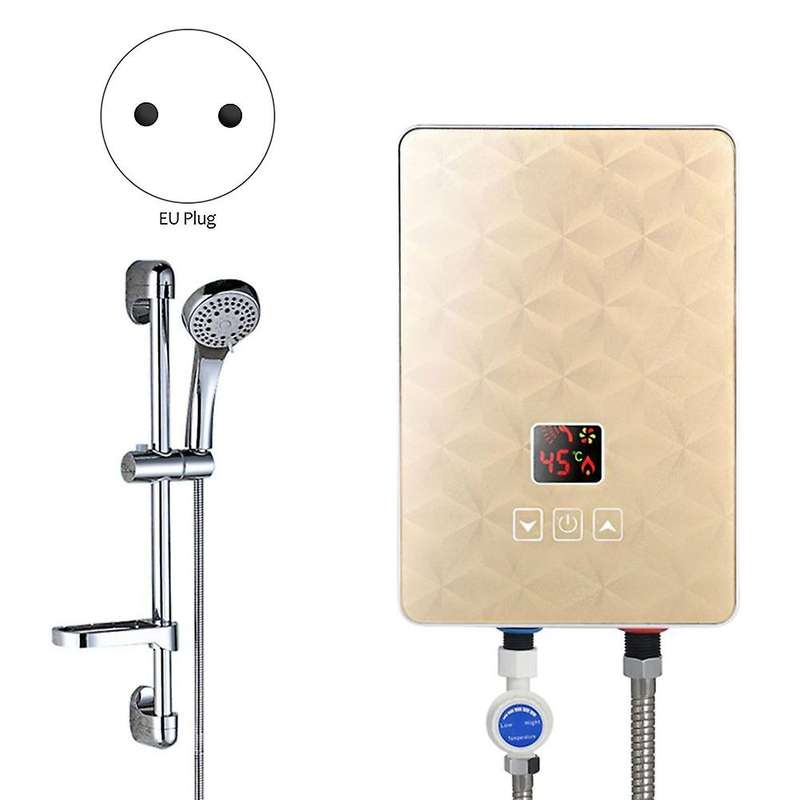 Electric 5.5Kw Point-Of-Use Digital Display Instants Hot Water Heater with Overheating Protection EU