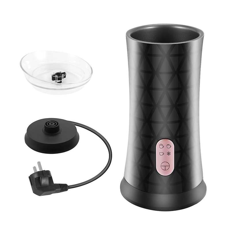Electric and Steamer, 4in1 Multifunction for Hot & Cold Froth,automatic Off&easy Cleaning Eu Plug