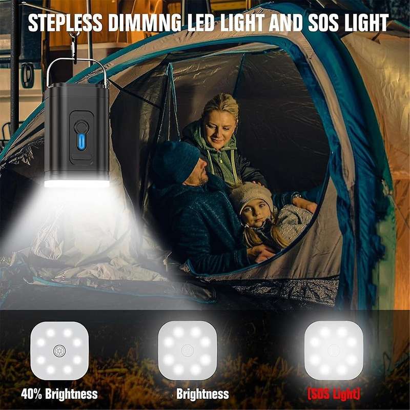 Electric Air Pump with Lights Wireless Air Compressor USB Charging Inflator/Deflator Pumps for Outdo