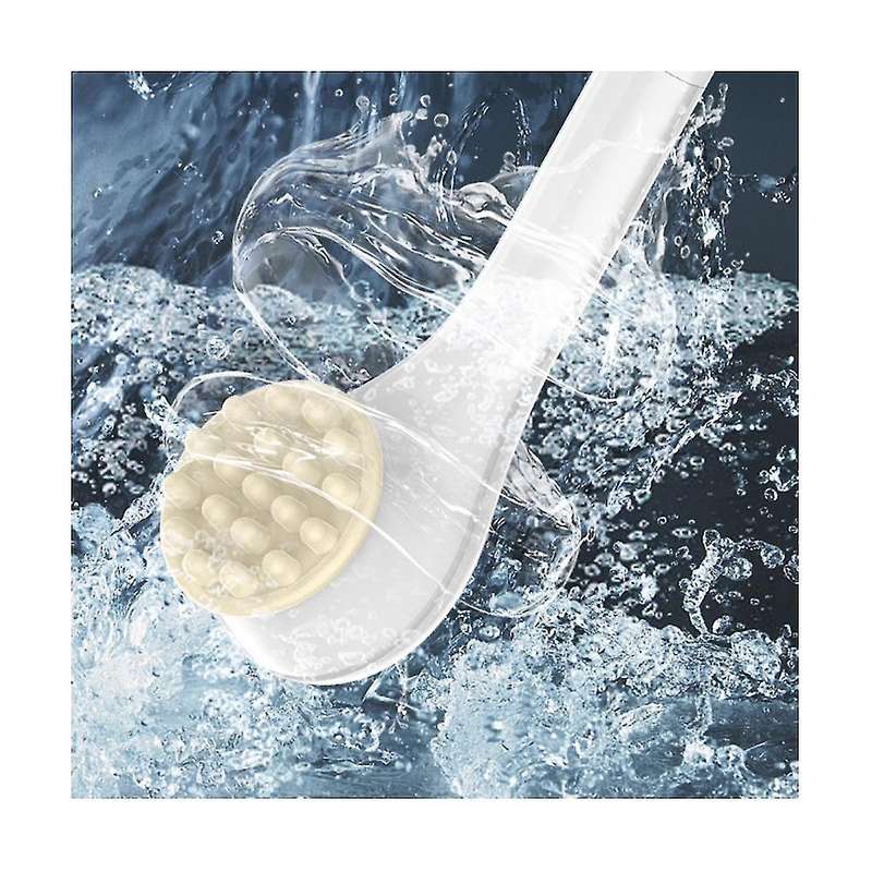 Electric Bhower Brush Back Body Shower Sponge Scrub Brush Waterproof Exfoliating Cleaning Brush Bath
