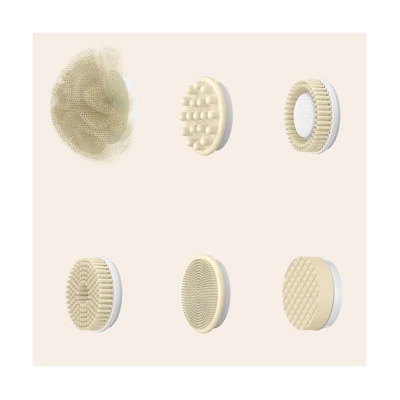 Electric Bhower Brush Back Body Shower Sponge Scrub Brush Waterproof Exfoliating Cleaning Brush Bath