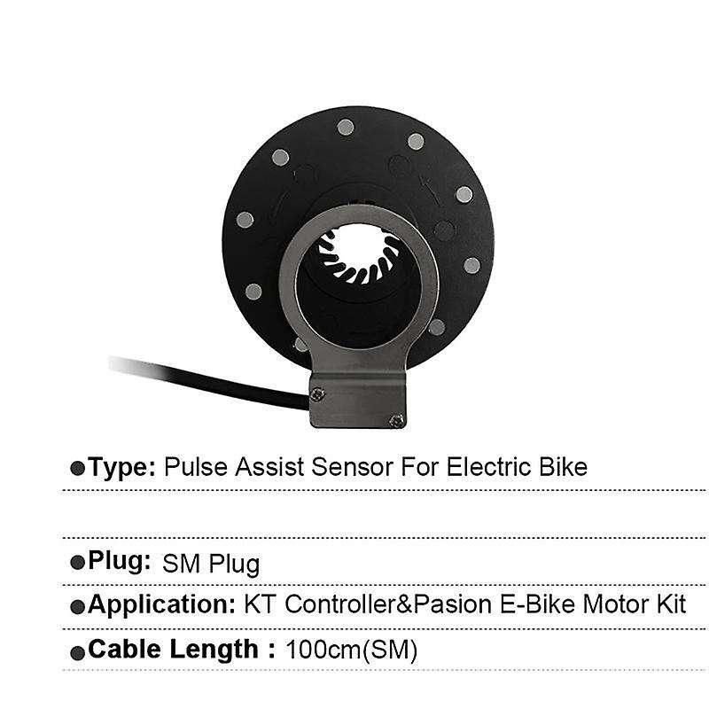 Electric Bicycle Pedal PAS System Assistant Sensor KT-10B 10 Magnets Left Side Speed Sensor Ebike Cy