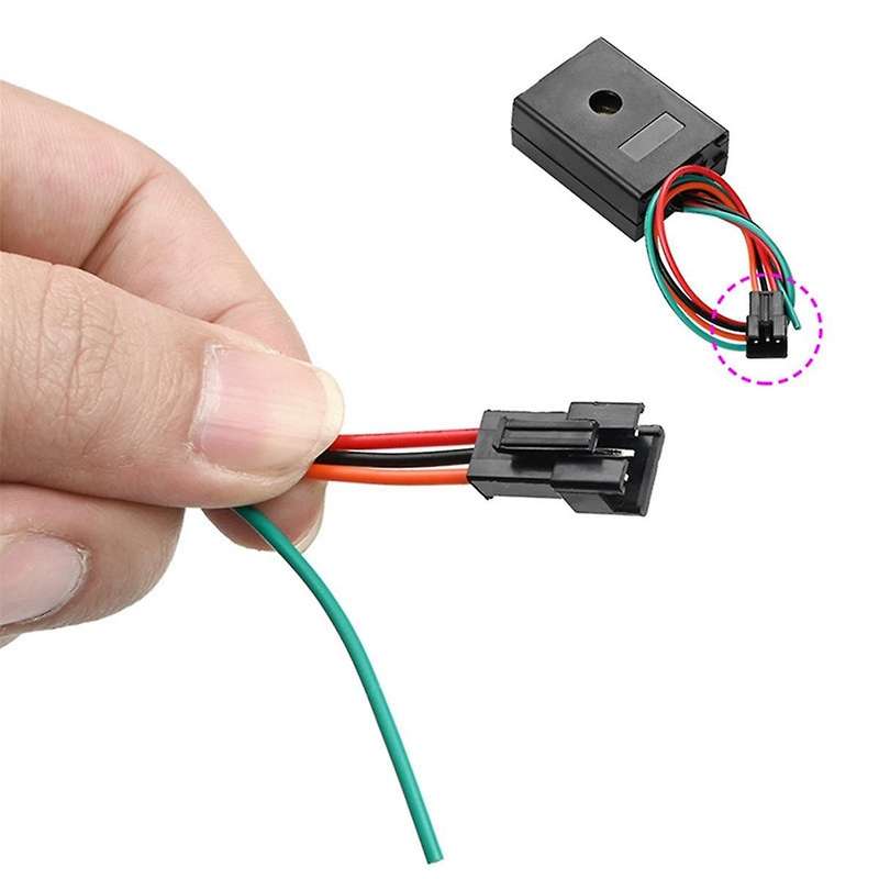 Electric Bicycle Alarm, Touch Start Electric Bike Alarm 3672V Anti Theft Security System for Elect