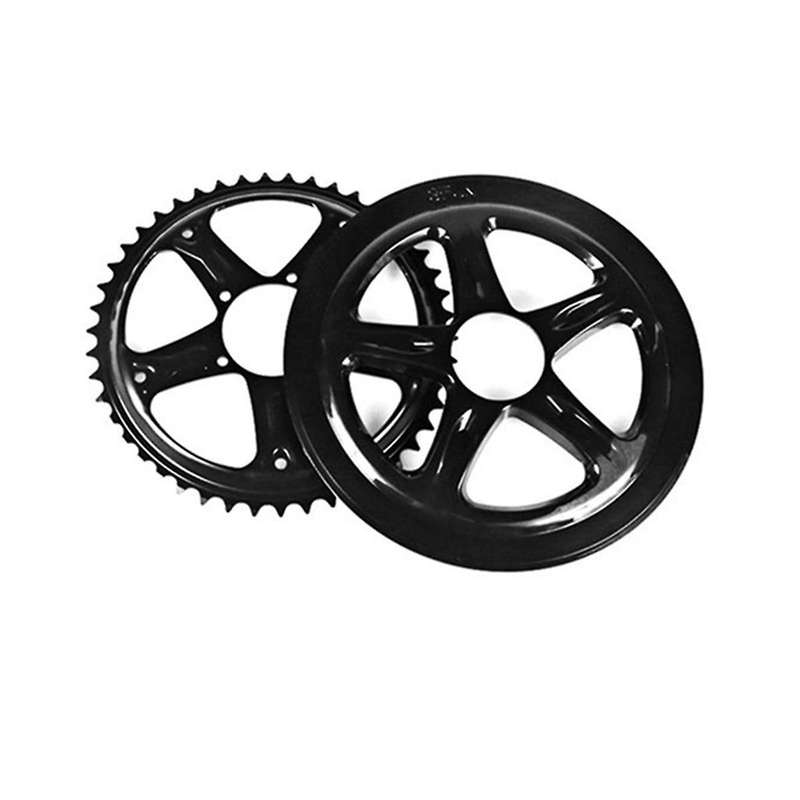 Electric Bike Sprocket and Chainring Guard 44t for Bbs01 Bbs02 Mid Drive Motor Conversion Kit Witho