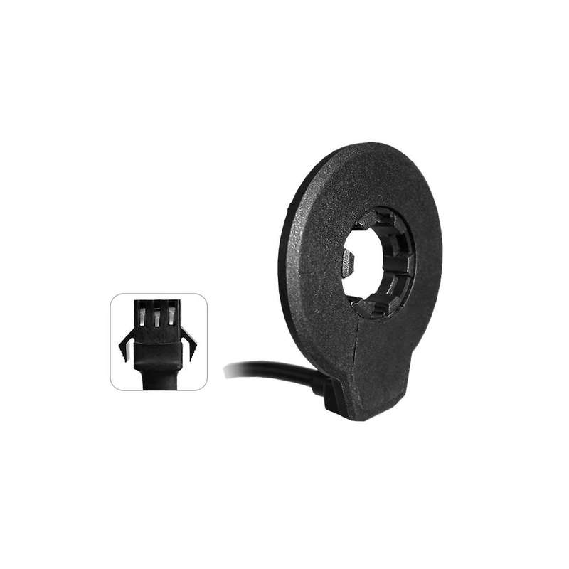 Electric Bike Magnetic Power Sensor Pas Pedal Assist Sensor F-12l 12 Magnets Dual Hall Sensors Conn