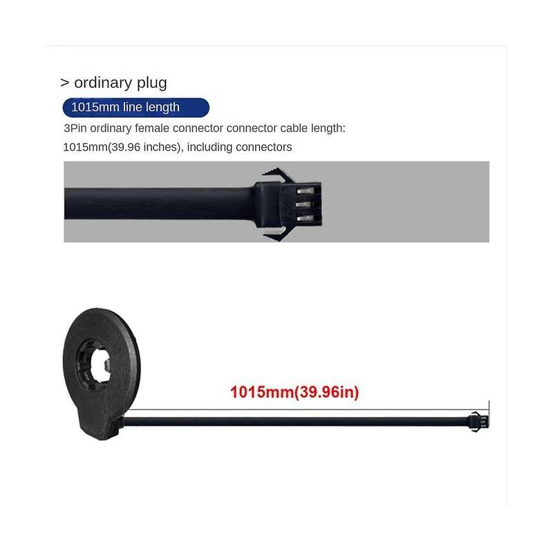 Electric Bike Magnetic Power Sensor Pas Pedal Assist Sensor F-12l 12 Magnets Dual Hall Sensors Conn