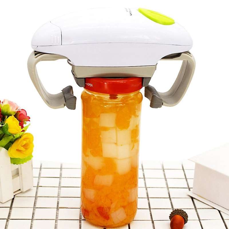 Electric Can Opener, Safety Can Opener Smooth Edge, A Button to Open Your Cans,for Housewives, Senio