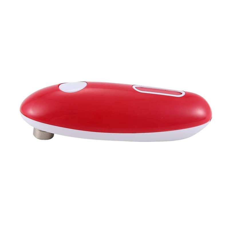 Electric Can Opener, No Sharp Edge Can Opene, One-Touch Electric Can Opener with Auto Shut