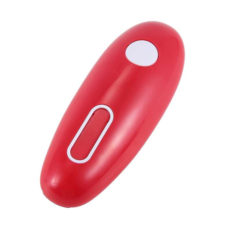 Electric Can Opener, No Sharp Edge Can Opene, One-Touch Electric Can Opener with Auto Shut