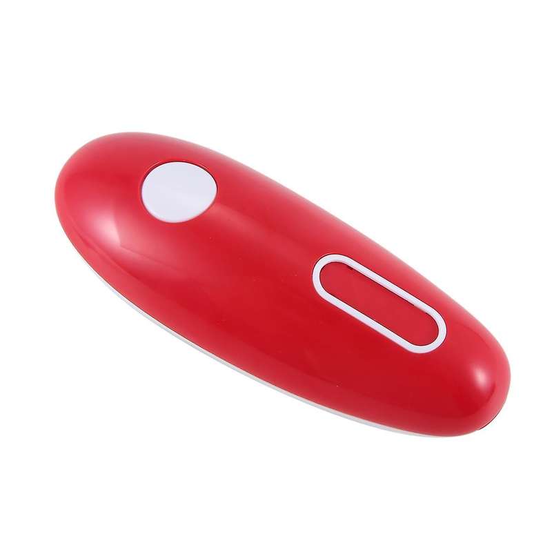 Electric Can Opener, No Sharp Edge Can Opene, One-Touch Electric Can Opener with Auto Shut