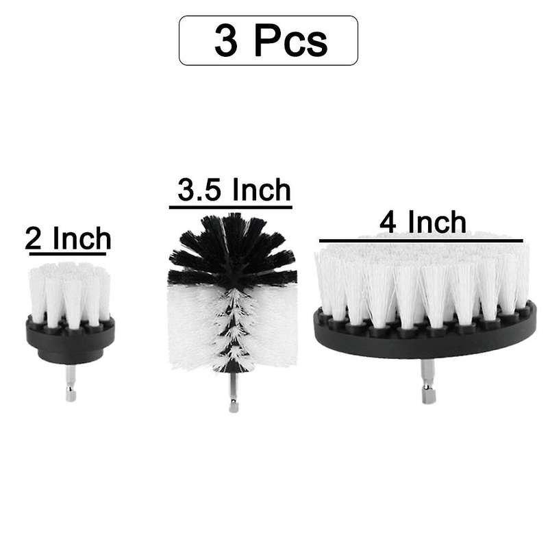 Electric Carpet Brush Drill Kit All Cleaner Auto Tires Cleaning Tools Bathroom Scrubber Brushes wit