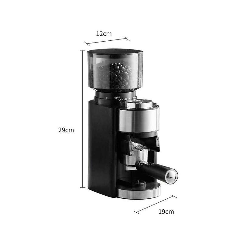 Electric Coffee Grinder 18 Level Adjustable Burr Mill Coffee Bean Grinder High Speed Espresso Grind