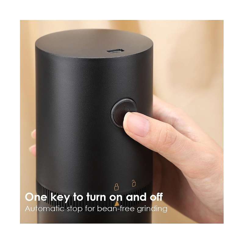 Electric Coffee Grinderportable Nuts Grains Pepper Coffee Bean Grinder Usb Grinder Machine for Espr