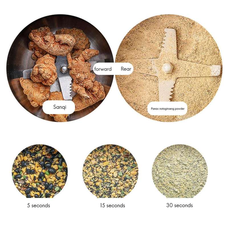 Electric Coffee Grinder for Home Nuts Beans Spices Blender Grains Grinder Machine Kitchen Multifunc