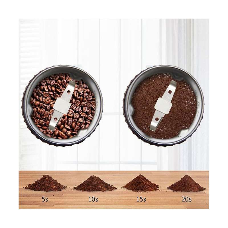 Electric Coffee Grinder Professional Portable Household Coffee Beans Mill Salt Pepper Spices Nuts G
