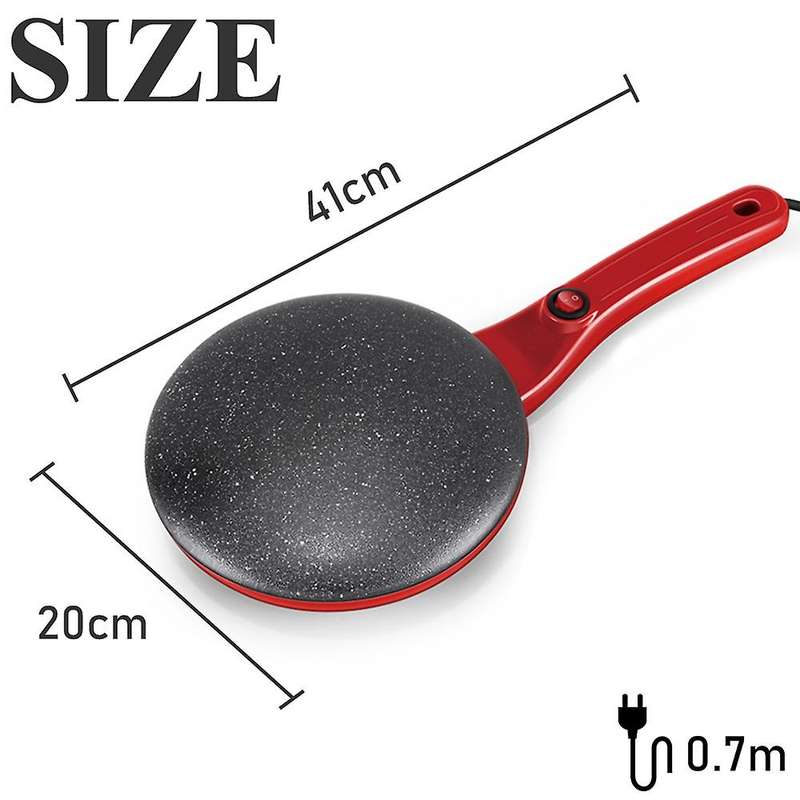 Electric Crepe Maker Machine Pancake Pan Non-stick Griddle Baking Pan Cake Machine Kitchen Cooking