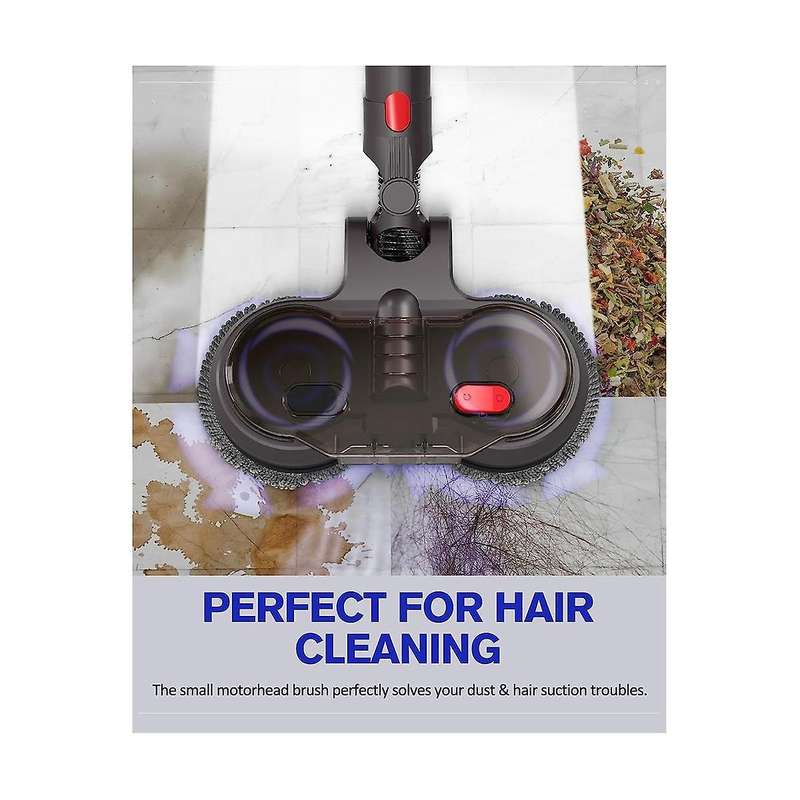 Electric Dry Wet Mopping Head for V15 V8 V7 V10 V11 Vacuum Cleaner, with Removable Water Tank, 6 Mo