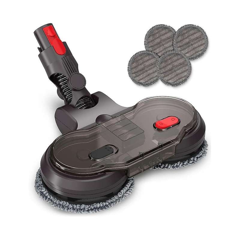 Electric Dry Wet Mopping Head for V15 V8 V7 V10 V11 Vacuum Cleaner, with Removable Water Tank, 6 Mo